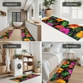 thumbnail image 5 of Pioneer Flower Floral Print Pattern Kitchen Rugs Sets Of 3,Kitchen Runner Rugs Non Skid Washable,Decorative Kitchen Floor Mats for Kitchen,Sink,Laundry,17"x30"+ 17"x47" + 17"x59", 5 of 6