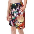 thumbnail image 3 of My Hero Academia Swim Trunk, Beach Board Shorts For Boys Girls, Quick Dry Swimsuit With Mesh Linning, Swimming Trunks For Kids Teens, 3 of 9