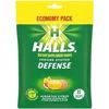 HALLS Defense Assorted Citrus Vitamin C Drops, Economy Pack, 80 Drops