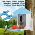 thumbnail image 6 of OYAJIA Smart Bird Feeder with Camera+Solar Panel 32G SD Card 6-in-1 Perch, 110°View Auto Capture Bird Videos 4MP, AI Identify 10000+ Species Bird House for Outside, Gift for Bird Watching Lover, 6 of 9