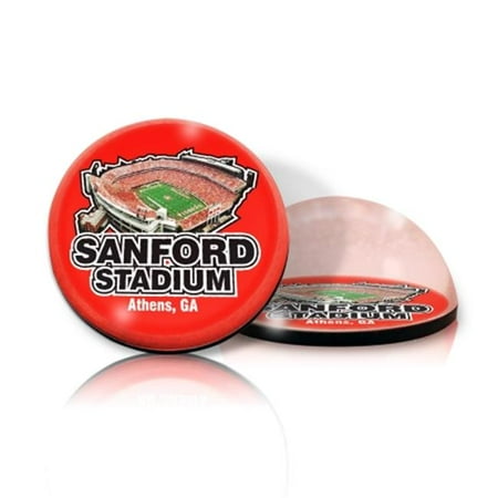 - Paragon Innovations Company GeorgiaURoundPPWeightSTA NCAA Georgia University Sanford Stadium Round Crystal Paperweight