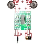 PAM8403 Mini 2 Channel 3W Stereo Class D Audio Power Amplifier Module Board