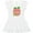AA-White, variant on Inktastic Apple School is Cool Girls Toddler Dress