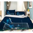 thumbnail image 3 of 3D Football Player Quilt Cover Set Bedding Set Duvet Cover Pillowcases LXL 19, 3 of 3