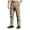 Khaki, variant on Men's Tactical Pants, Water Resistant Ripstop Cargo Pants, Lightweight EDC Work Hiking Pants, Outdoor Apparel Black for Size S