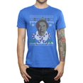 thumbnail image 4 of Elf Mens Christmas Fair Isle T-Shirt, 4 of 6