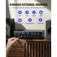 thumbnail image 2 of Receptor amplificador de audio estéreo Bluetooth 5.0 Donner MAMP5, 2 of 6