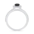 thumbnail image 4 of Everly Women's Diamond 14K White Gold Engagement Ring, 4 of 6