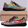 thumbnail image 3 of Living Life In Peace Hippie Shoes Sneakers Black Size 10, 3 of 7