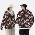 thumbnail image 4 of Disketp Papillon pour Hommes Protection Solaire Chandail à Capuchon Performance Manches Longues Pêche Extérieur Léger-3TG, 4 of 7