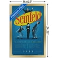 thumbnail image 2 of Seinfeld - A Show About Nothing Wall Poster, 14.725" x 22.375" Framed, 2 of 5