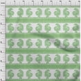 thumbnail image 4 of oneOone Viscose Chiffon Green Fabric Block Sewing Craft Projects Fabric Prints By Yard 42 Inch Wide-N4, 4 of 6