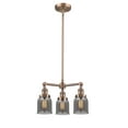 thumbnail image 6 of Innovations Lighting - Bell - 3 Light Chandelier In Industrial Style-11 Inches, 6 of 7