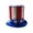 B, variant on Uncle Sam Hat with Sequins - 4th of July Party Hat, 9.84" x 7.87" Patriotic American Flag Top Hat for Independence Day Carnival, Festive Costume Accessory