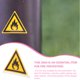 thumbnail image 3 of Moluckfu Etiquetas De Advertencia Inflamable Amarillas Resistentes Para Uso En Ambientes Industriales, 3 of 6