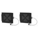 thumbnail image 1 of Tapa De Extremo De Parachoques Para RV, 2 Piezas De Rejillas De Ventilación De Acero Al Carbono Inoxidables, Cubierta De Parachoques Cuadrada Para RV, Fácil De Instalar Para, 1 of 7