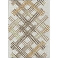 thumbnail image 2 of Addison Rugs Chantille Indoor/Outdoor Transitional Geometric Ivory Machine Washable Rectangle Rug, 5' x 7'6", 2 of 8