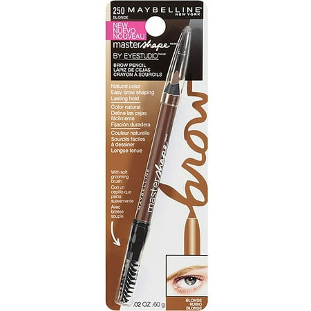 eye pencil maybelline studio master blonde brow shape walmart precise eyeliner hair wax