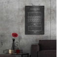 thumbnail image 7 of Luxe Metal Art 'Egg Carton Blueprint Patent Chalkboard' Metal Wall Art, 24"x36", 7 of 7