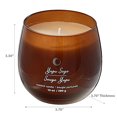 thumbnail image 2 of 10Oz High Gloss Curved Candle Yuzu Sage, 2 of 3
