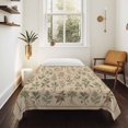 thumbnail image 4 of Vintage Botanical Large Tapestry for Bedroom Wall Hanging Tapestry,Country Herbs Leaves Plants Flowers Brown Ceiling Backdrop Tapestries Poster Blanket Wall Decor for Living Room 86" x 104", 4 of 8