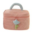 thumbnail image 3 of Bolsa de maquillaje organizador Yuyangstore Estuche cosmético Asa rosa, 3 of 8