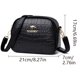 thumbnail image 3 of Bolsos de mano de piel sintética de cocodrilo de calidad con bolsillos y cremallera de 3 capas para mujer, bolsos de hombro tipo bandolera, bolso ligero de lujo para mujer, 3 of 6