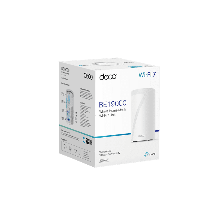 TP-Link Deco BE85 Tri-Band WiFi 7 Mesh Router - Walmart.com