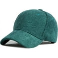 thumbnail image 5 of YooGuoGuo Womens Retro Corduroy Solid Candy Color Baseball Trucker Sun Golf Hat Cap, 5 of 9