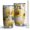 White Green Leaf, variant on 20oz Tumblers Yellow Brown Sunflower Pattern Stainless Steel Vacuum Insulated Double Wall Travel Tumbler Cups Mug with Lid and Straw,Cleaning Brush for Cold & Hot Drinks