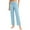Light Blue, variant on CAIXIA Yoga Pants with Pockets for Women Plus Size Seamlessd Workout Pants Casual Wide Leg Yoga Pants Fitness Leggings for Workout Running Athletic Activewear