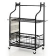 thumbnail image 1 of Costway Garden Tool Organizer Cart Yard Tool Storage Racks for Garage Lawn with Wheels, 1 of 1