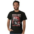 thumbnail image 3 of Street Fighter Balrog Never Quit Men's Graphic T Shirt Tees Brisco Brands M, 3 of 5