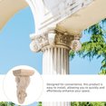 thumbnail image 3 of BEADCEST Large Corbels for Fireplace Mantel Wooden Corbels Beige 1Set Supportive, 3 of 6