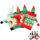 thumbnail image 2 of Funda para botella de vino de Navidad, decoración para botella de Navidad, regalos de Navidad, suéter elástico de punto para botella de vino de 4 piezas con sombrero, lindo muñeco de nieve, 2 of 4
