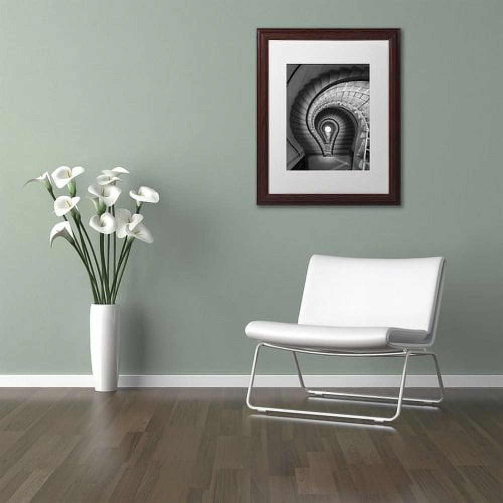Moises Levy 'I Have An Idea' Matted Framed Art