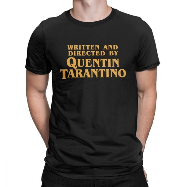 Camisetas de la película escrita y dirigida por Quentin Tarantino, camisetas para hombre, Pulp Fiction, Django, Kill Bill, John Travolta.