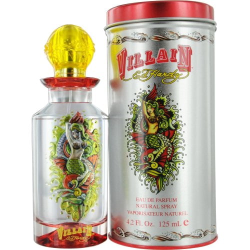 Ed Hardy Villain Eau De Parfum Spray for Women, 4.2 Ounce