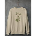 thumbnail image 3 of Small Anna Hummingbird Sweatshirt Women -John James Audubon Designs, Female 3X-Large, 3 of 4