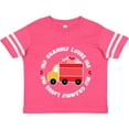 thumbnail image 3 of Inktastic My Grammy Loves Me Valentine Truck Boys or Girls Toddler T-Shirt, 3 of 5