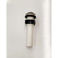 thumbnail image 1 of Desagüe emergente para lavabo de RV A.A de plástico ABS blanco 3,2 x 15 cm, 1 of 1