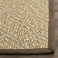thumbnail image 3 of SAFAVIEH Natural Fiber Cinaed Geometric Sisal Runner Rug, Natural/Brown, 2'6" x 8', 3 of 5