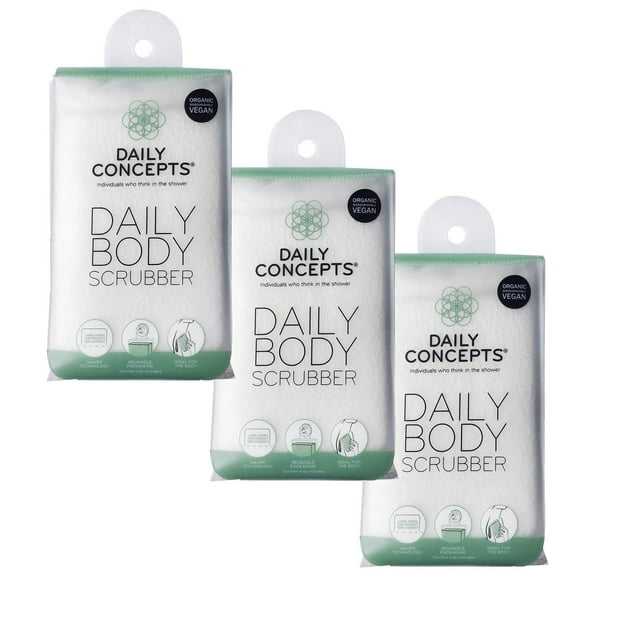 Estropajo Diario Daily Concepts Blanco Pack 3 Unidades