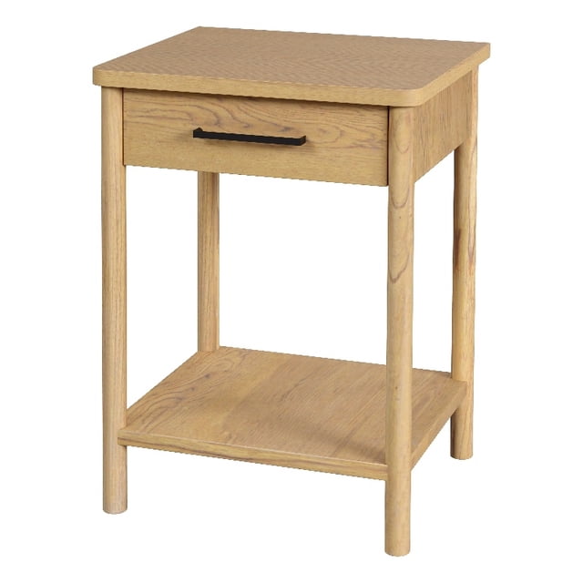 Butler Specialty Company Lennon 1 Drawer Rounded Leg Wood Nightstand - Natural