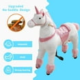 thumbnail image 6 of Wanan Ride on Unicorn on Toys, Unicorn Ride on for Girls 7 to Adult, Ride on Horse Unicorn Toys, Unicorn Rider Mechanical Walking Action, Max Load 187 LBS, No Battery or Electricity, 6 of 10