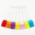 thumbnail image 2 of BE-TOOL Silicone Pastry Brush Cooking Barbecue Party Grill Brush Kitchen Basting Pastry BBQ Brushes Heat Resistance Flexible Transparent Handle, 2 of 8