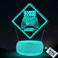thumbnail image 1 of Luz nocturna LED 3D para jugadores, zonas que se cargan y cambian de color, 1 of 1
