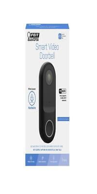 feit electric plastic wired smart video doorbell