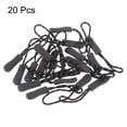 thumbnail image 3 of Uxcell Zipper Pulls Pull Head Handle Replacement Tab Tags Cord Extension for Backpacks Bags Handbags Coffee, 3 of 5