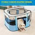 thumbnail image 2 of Corralito portátil para perros y gatos Avont plegable con piso - M Azul, 2 of 7